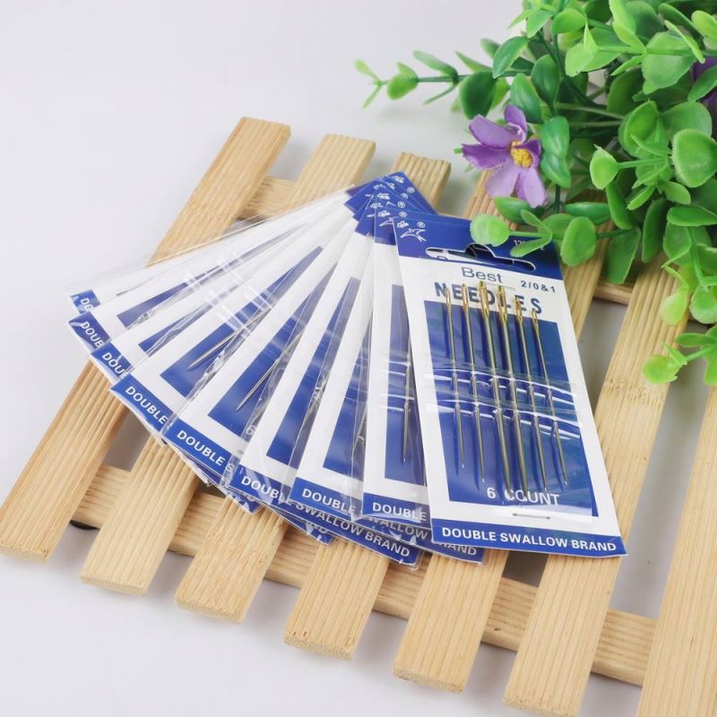 Wholesale 6pcs/bag Hot Sale New Sewing Needles Self Threading Needle Assorted Multifunction Sewing Notions & Tools