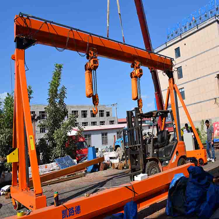 Китайский мини мобильный grue a portique 1 тонна маленький электрик portique grue 2 3 4 5 6 8 10 12 13 15 16 18 20 tonne