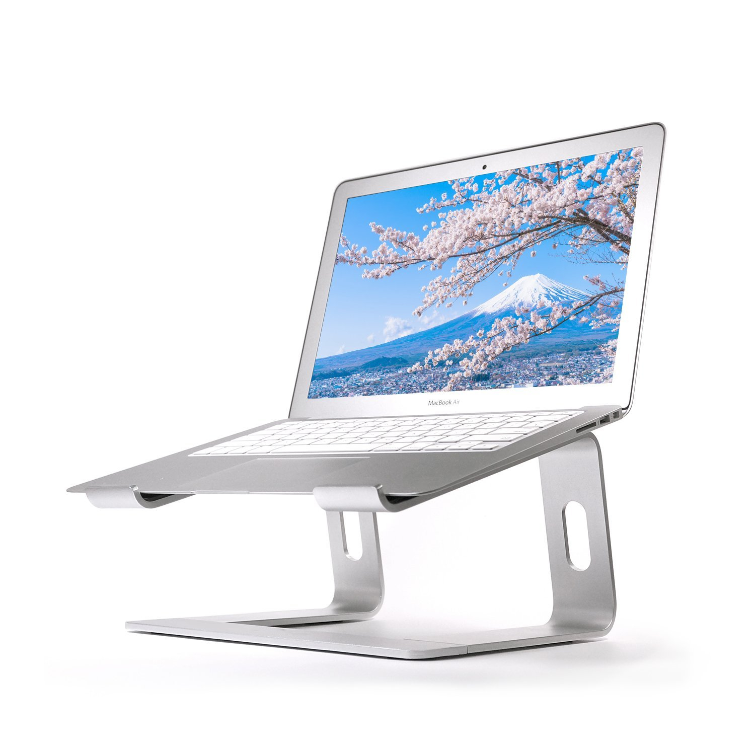 Aluminum Alloy Laptop Stand for Desk Detachable Computer Notebook Holder Stand Ergonomic Laptop Riser Portable Laptop Elevator