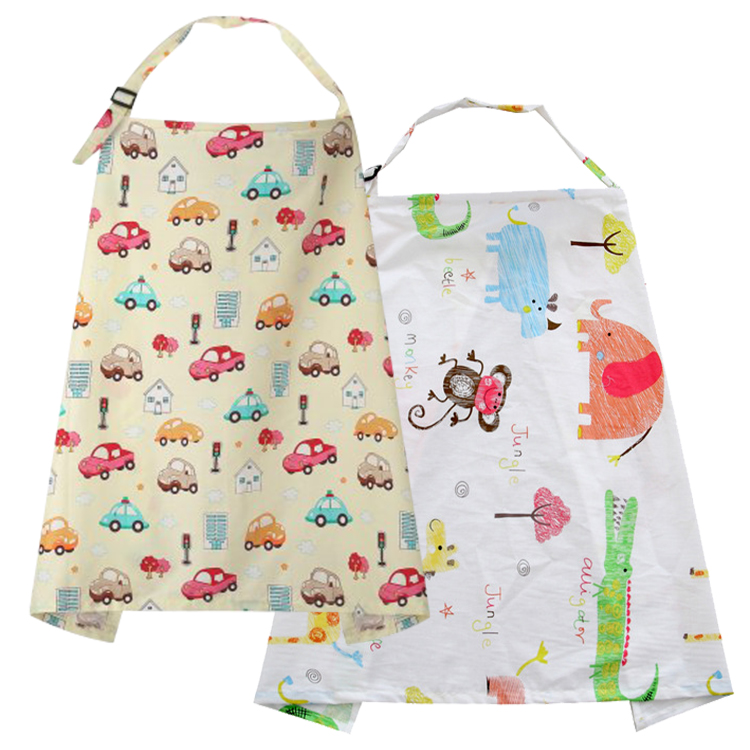 Natucare combed cotton car seat nursing cover breastfeeding aprons