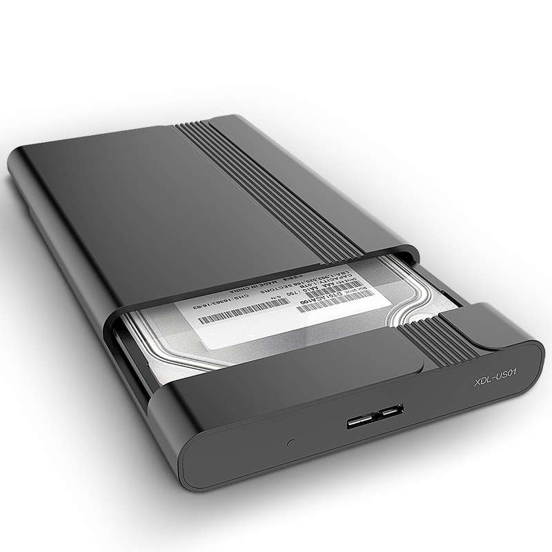 Newdery PC + ABS USB 3,0 для внешнего жесткого диска SATA чехол, не требует применения инструментов для 2,5 дюйма 9,5 мм 7 мм SATA HDD и SSD диск