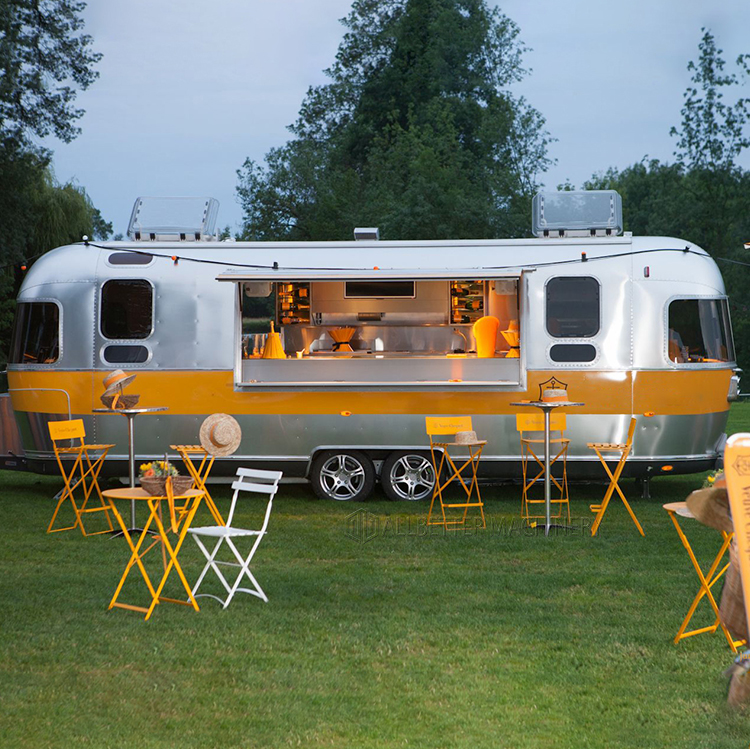 Грузовик для пиццы Airstream, мобильная кухня для барбекю, для ресторана, тако, хот-дог, пивной бар, трейлер для еды