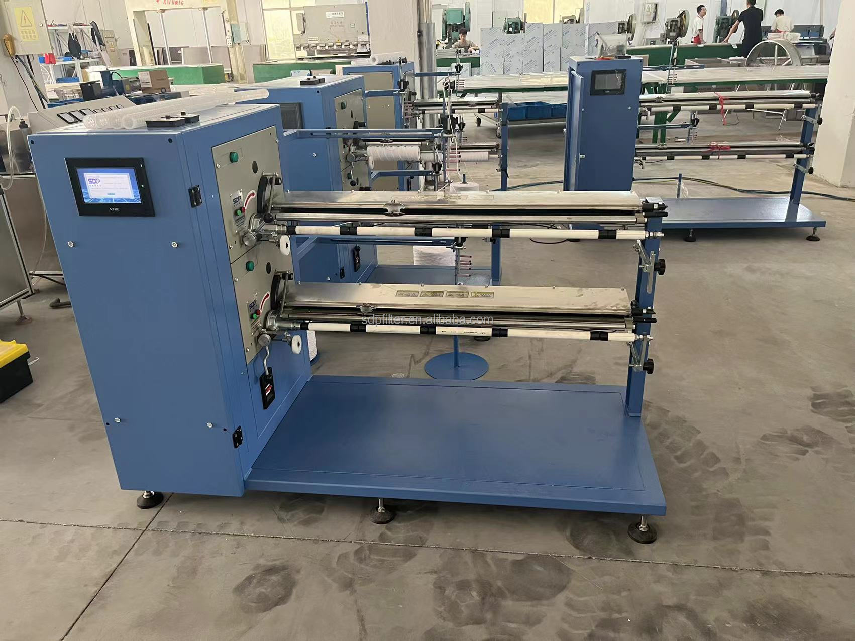 50'' Single Spindle PP Yarn Winding Filter Cartridge Making Machine Customized PP Winding Filter machine