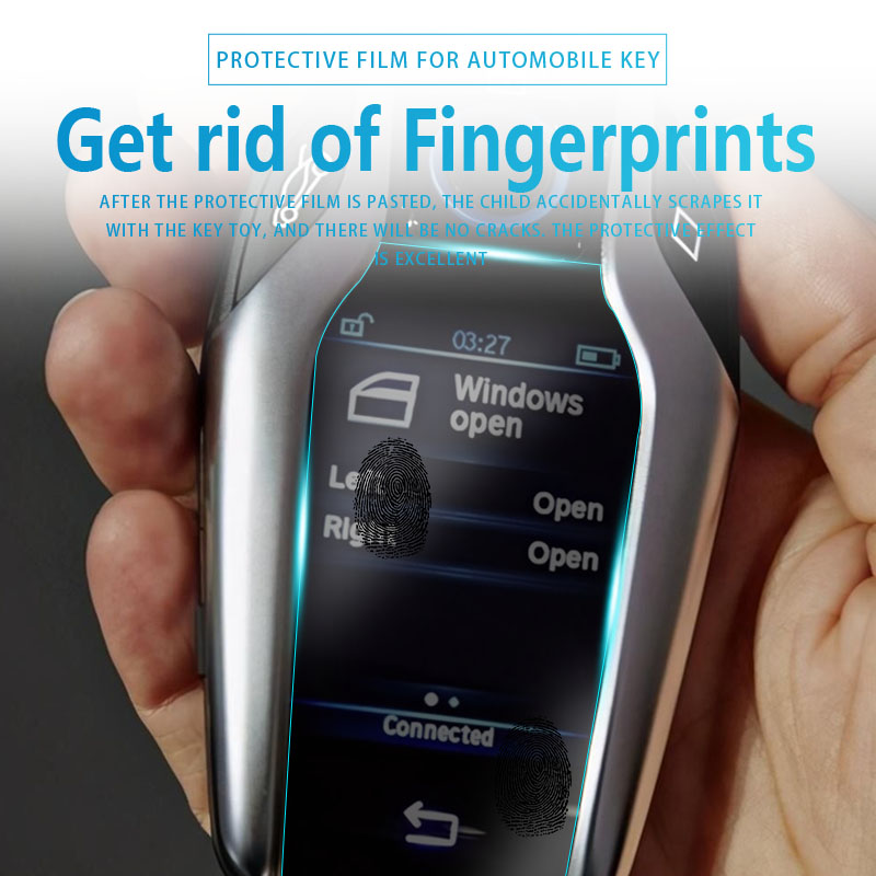 Smart LCD Key Special TPU Protective Film Car Key Protective Film Scratch Proof Protective Film