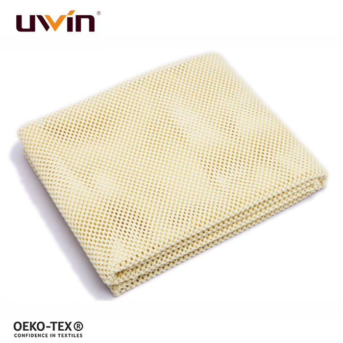 China OEM pvc foam with adhesive rug anti slip pad carpet gripper underlay