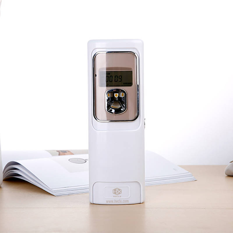 New Arrival ABS White Automatic Air Freshener Dispenser Spray Perfume Dispenser at home hotel office