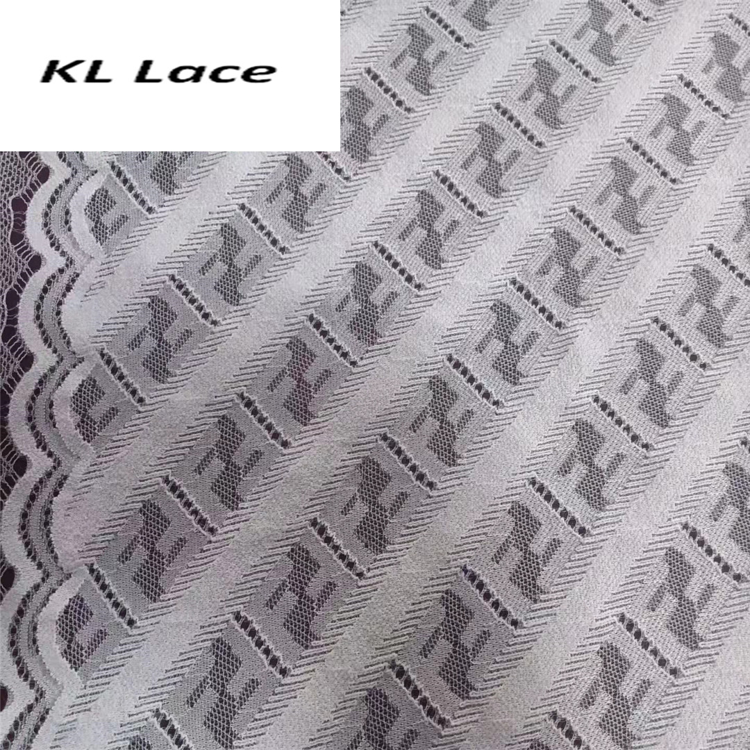 Width 150cm Chinlon Polyester cord lace fabric Chenille yarn fabric with gold thread For dress vest