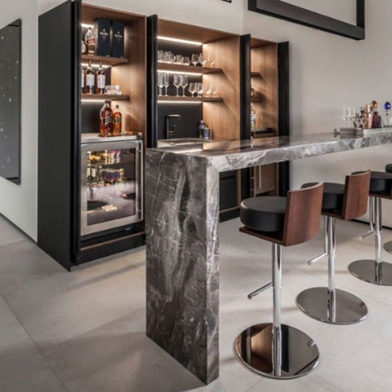 Fashion Modern Upscale Marble Stone Home Furniture Mini Bar Counter