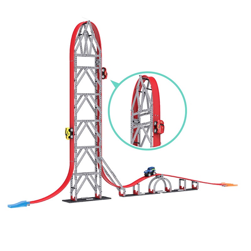 2021 новейшие игрушки для безопасности детей, обучающие игрушки для детей, 440 шт., гоночный трек «сделай сам», автомобиль с инерционным магнитным автомобилем, игрушка-трек