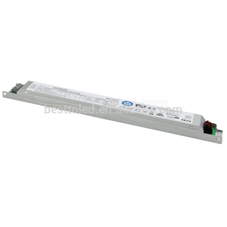 AC 100v-240v CE/TUV/RoHS certification max 45W flicker free Isolated LED driver for LED linear light