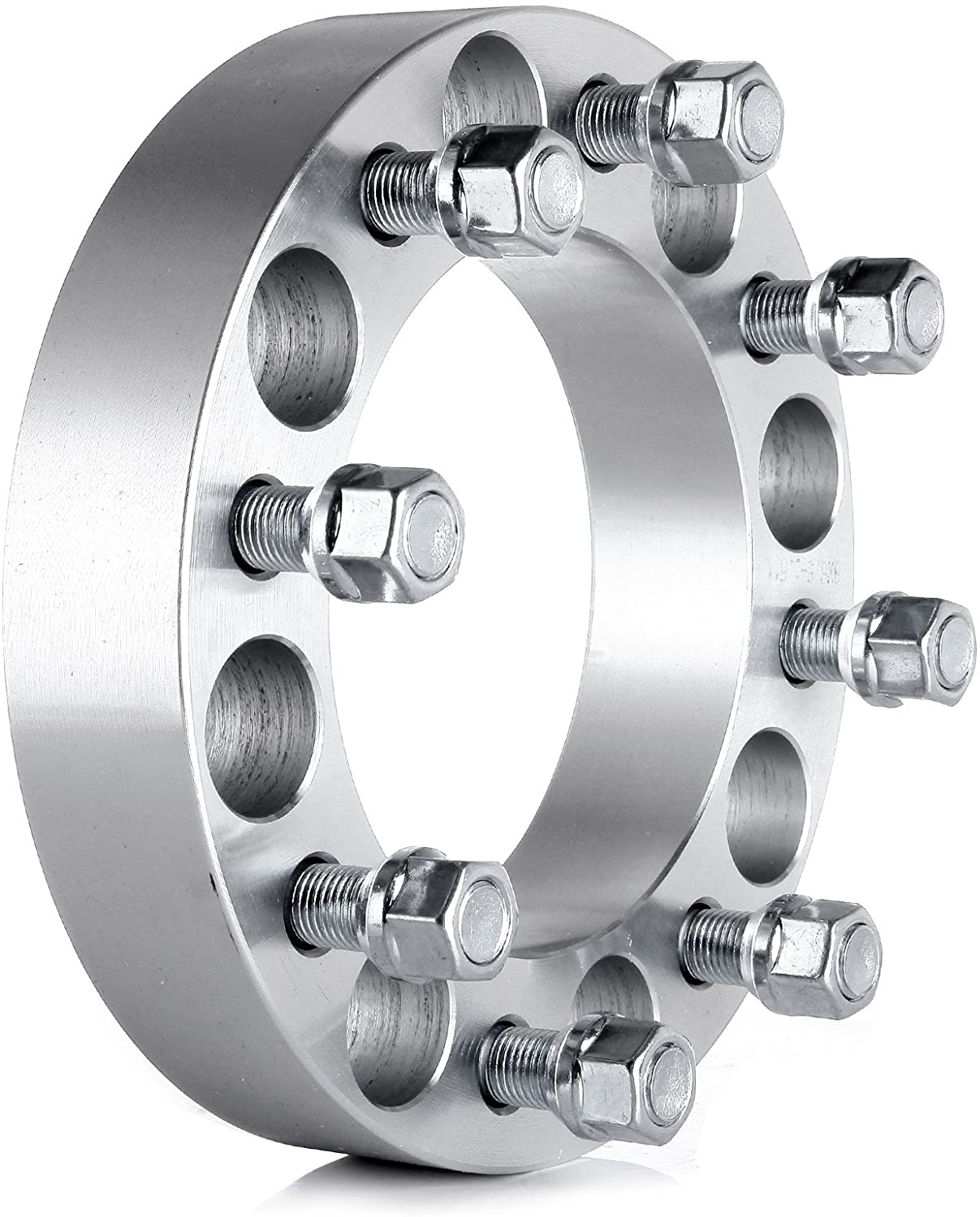 SLT-S0073 8 Lug Wheel Spacers 1.5" 8x6.5 to 8x6.5(8x165.1 mm) 126.15mm 14x1.5 hub fits for 1999-2010 for Ch-ev-y Silverado