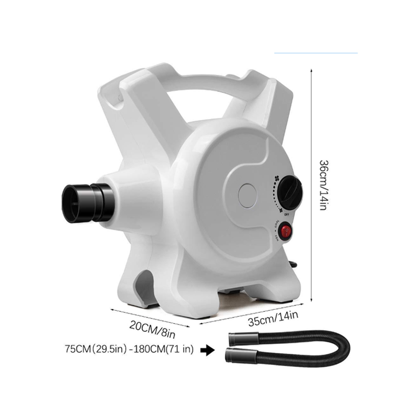 Pet water blower high power adjustable 2400W dogs pets mute hair dryer water blowing machines