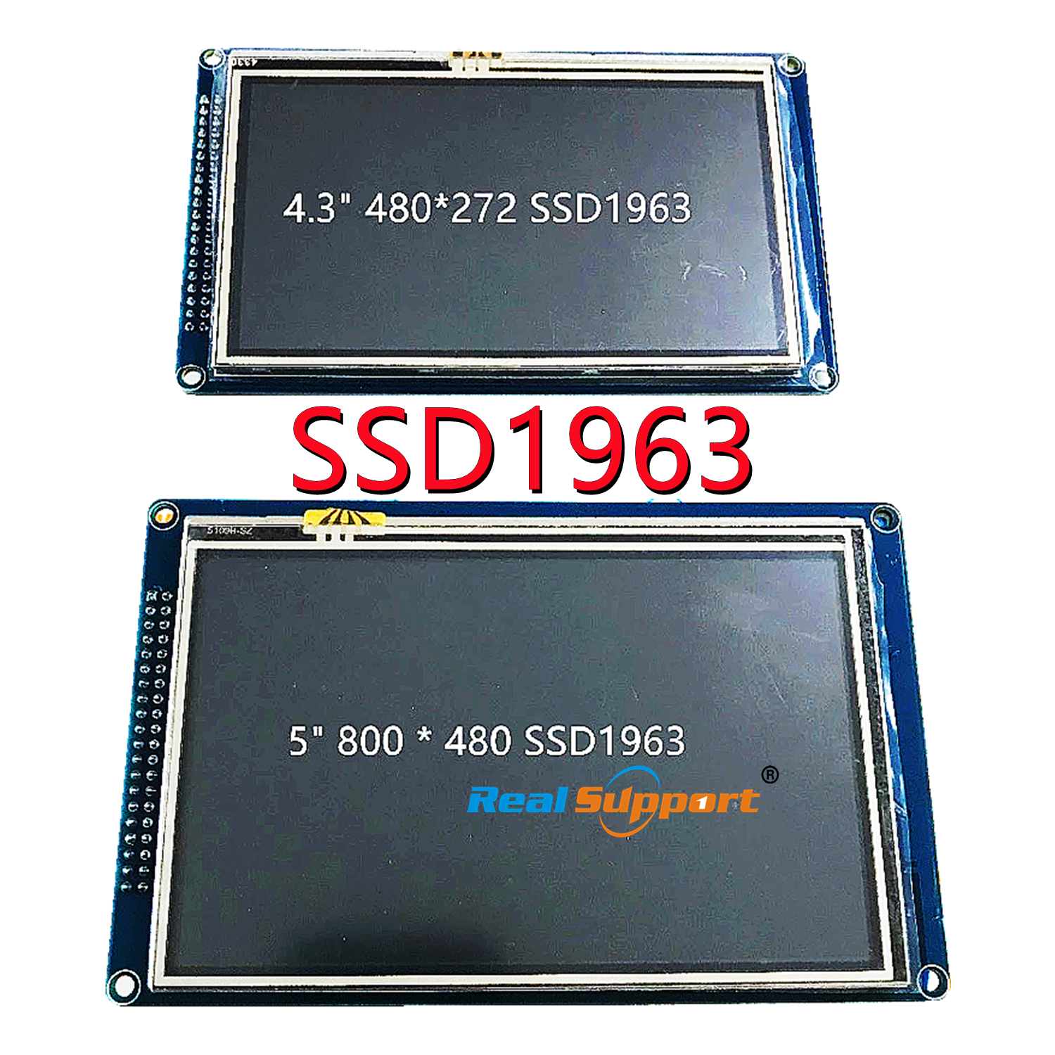 4.3inch 5inch 480*272 TFT LCD touch screen display module panel with SD card 51/AVR/STM32 driver SSD1963