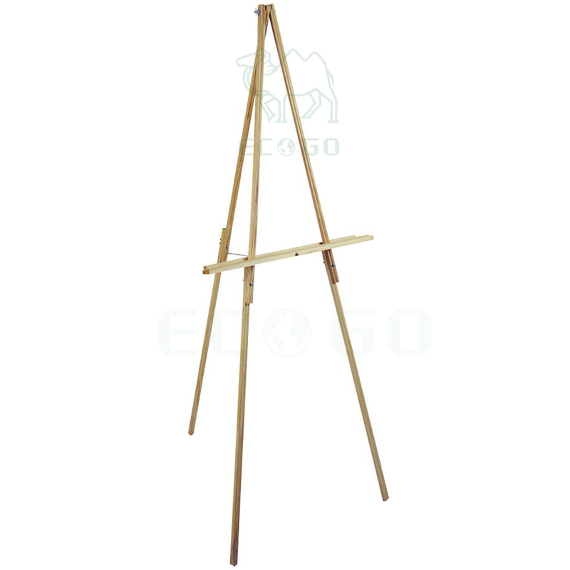 Bamboo Modern Telescoping Portable Tripod Standing Easel