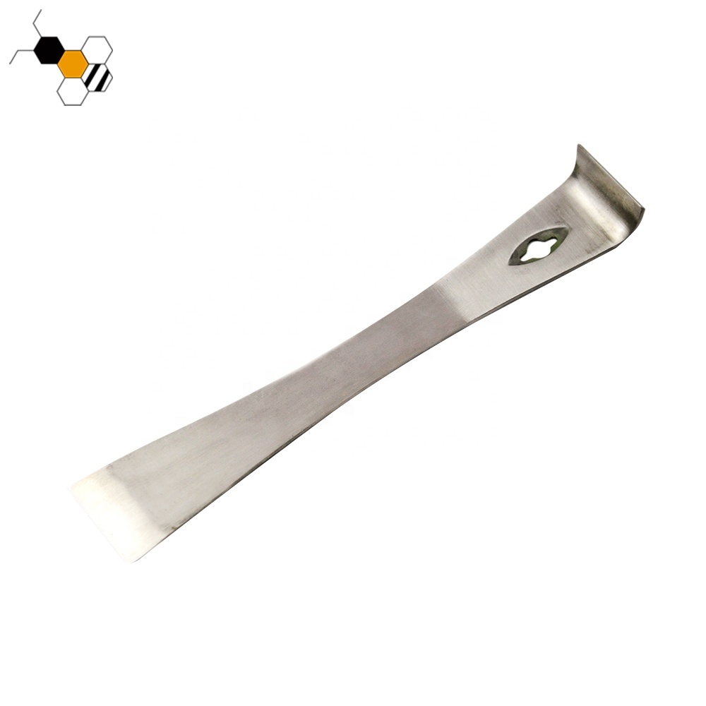 Apiculture Equipment Beekeeping Tools American Style Stainless Steel Curved Hive Tools