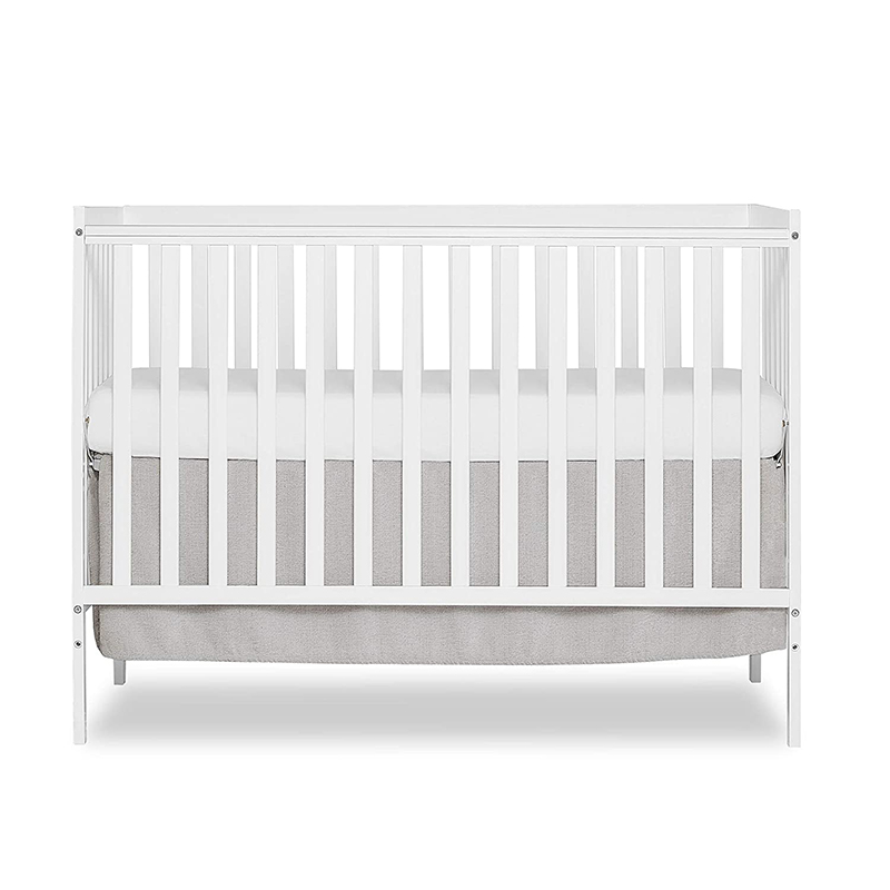 2021 New type full size baby solid wood pine cot bed,multifunctional baby bed crib