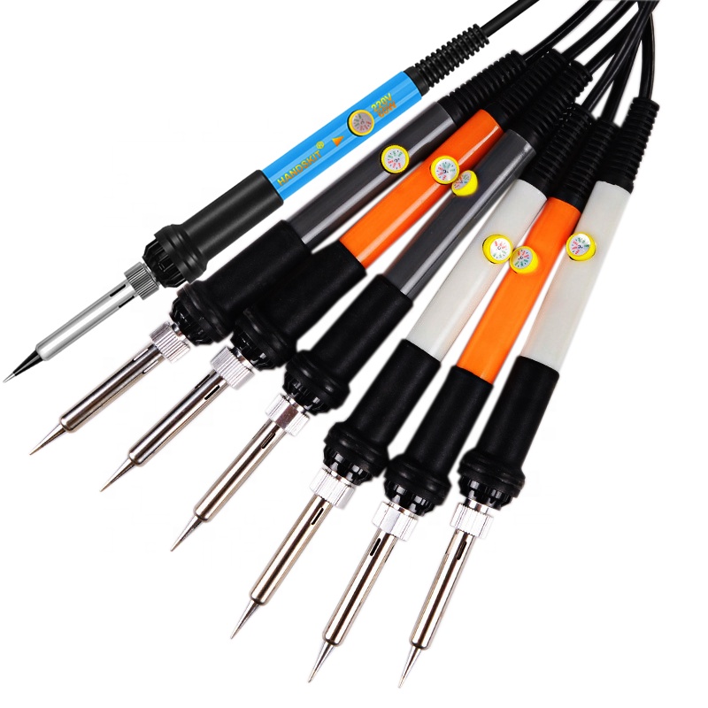 60w Digital Electric Soldering Iron Gun 220v 110v Temperature Adjustable welding Besi Solder Irons pematerian