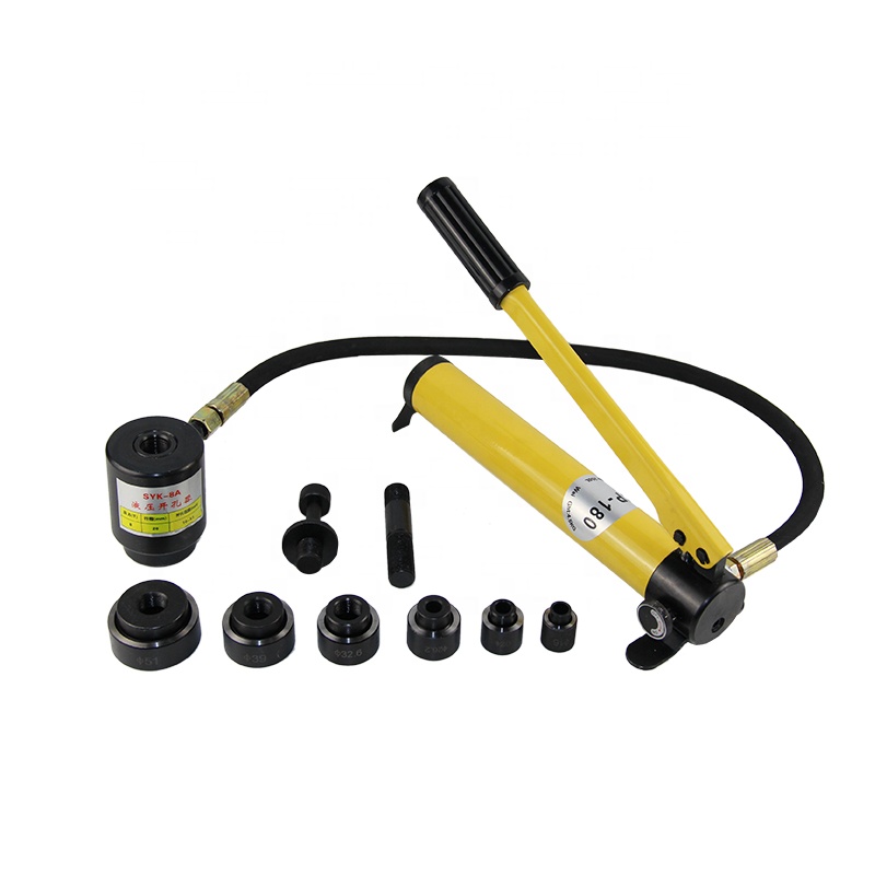 Odetools 15T SYK-8A eyeletplate гидравлический металлический Дырокол мини-экскаватор