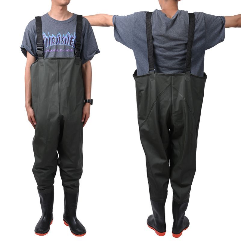 wholesales waterproof fabric breathable fishing wader hip boots for fishing hunting gardening farming washing