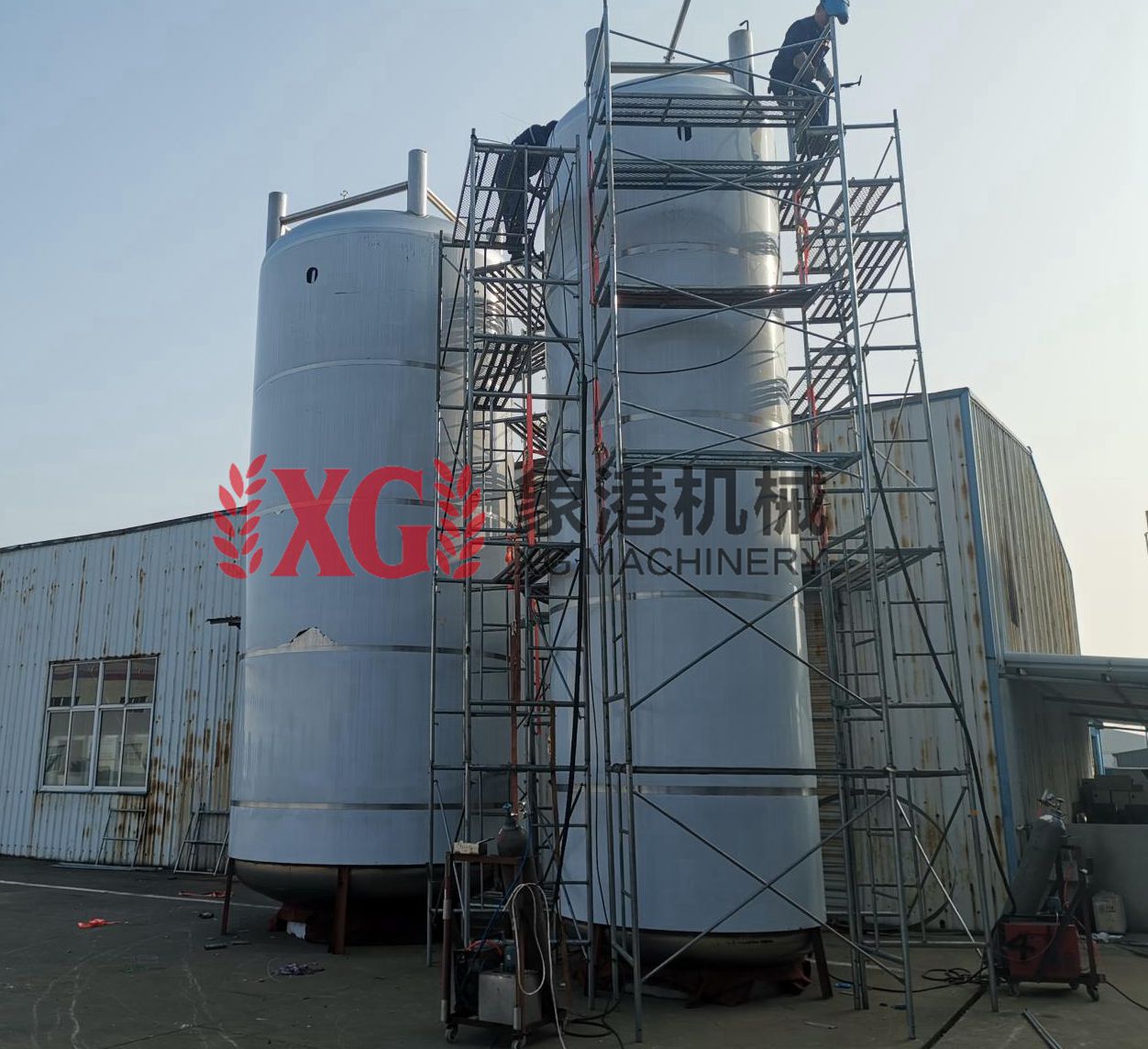 90 bbl пищевой нержавеющей стали промышленный яркий пивной бак