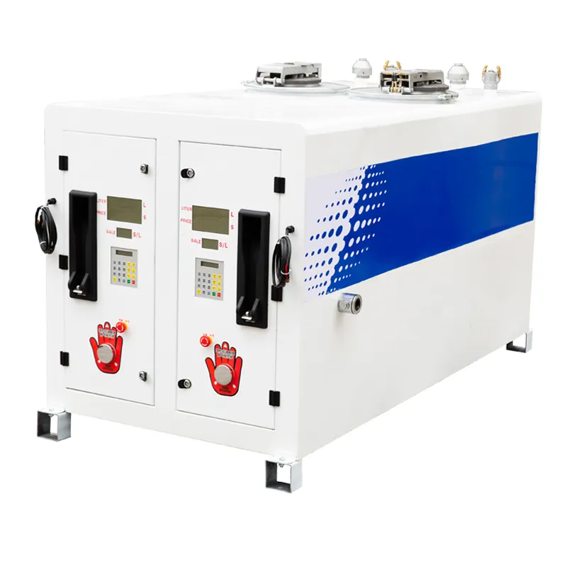 Fuel Station high capacity100L~6000l Fuel Dispenser with Tank