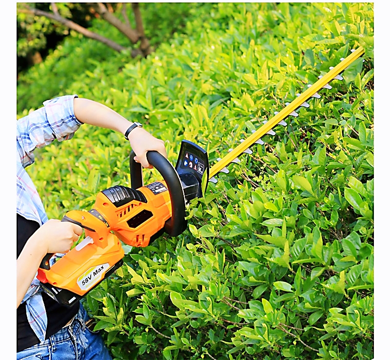 58V rechargeable hedge trimmer electric pruner pruner hedge trimmer tea tree pruner