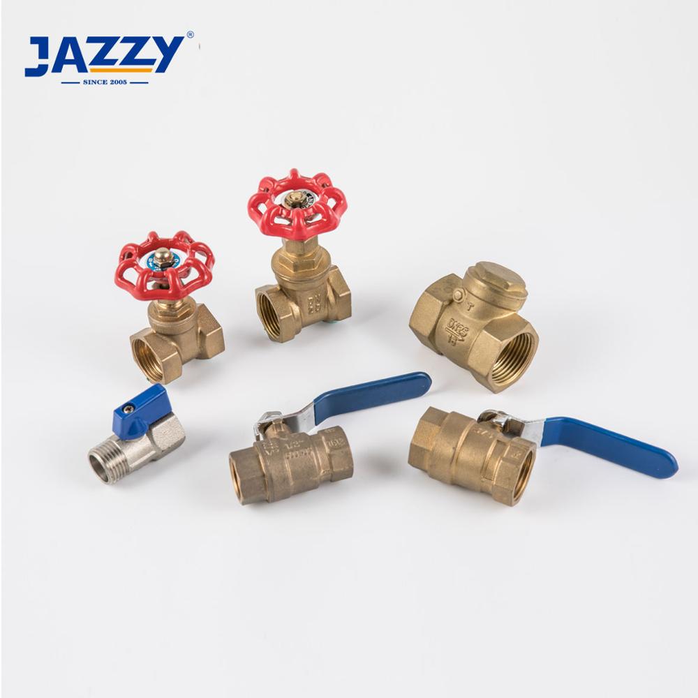 JAZZY professional 1/4 "to 4" BSP/BSPT/NPT производитель латунных задвижных клапанов