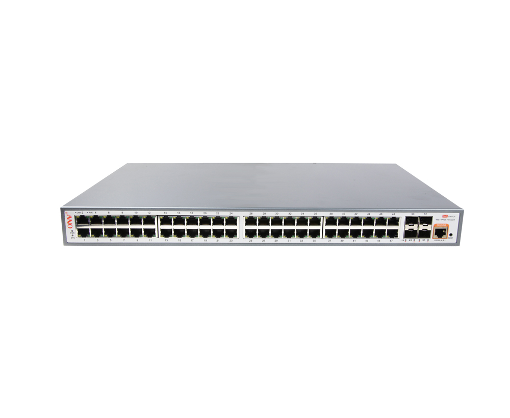 48 портов 10G управляемый Ethernet PoE коммутатор