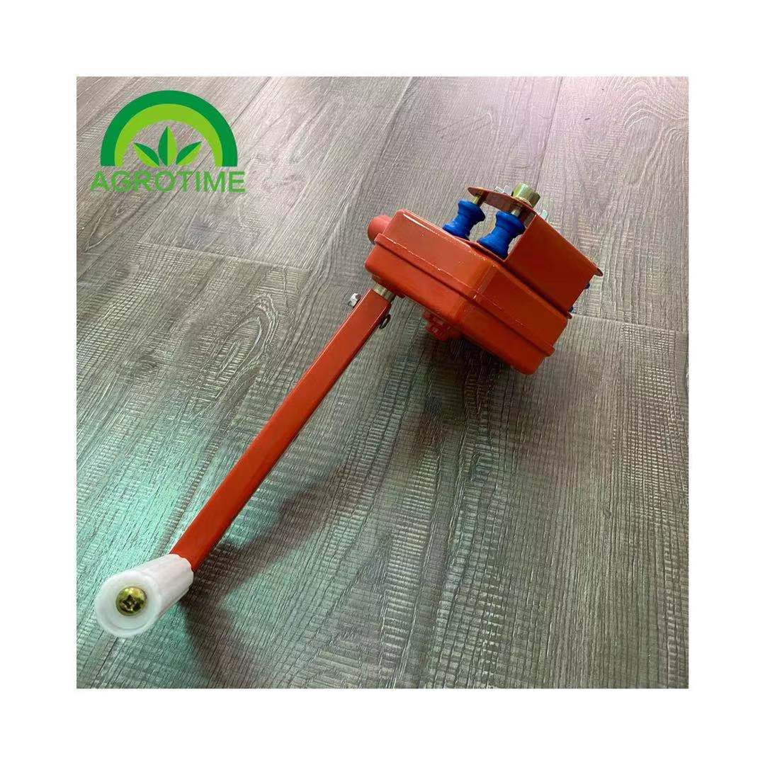 greenhouse side roller Top Size Hand Manual Winch Roll Up Film Hand Greenhouse Ventilation Top Roll Up Manual