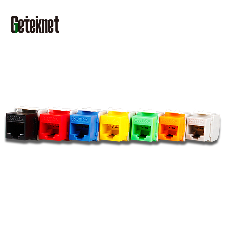RJ45 keystone jack UTP RJ45 соединитель 8P8C сеть keystone jack rj45 cat6a keystone jack
