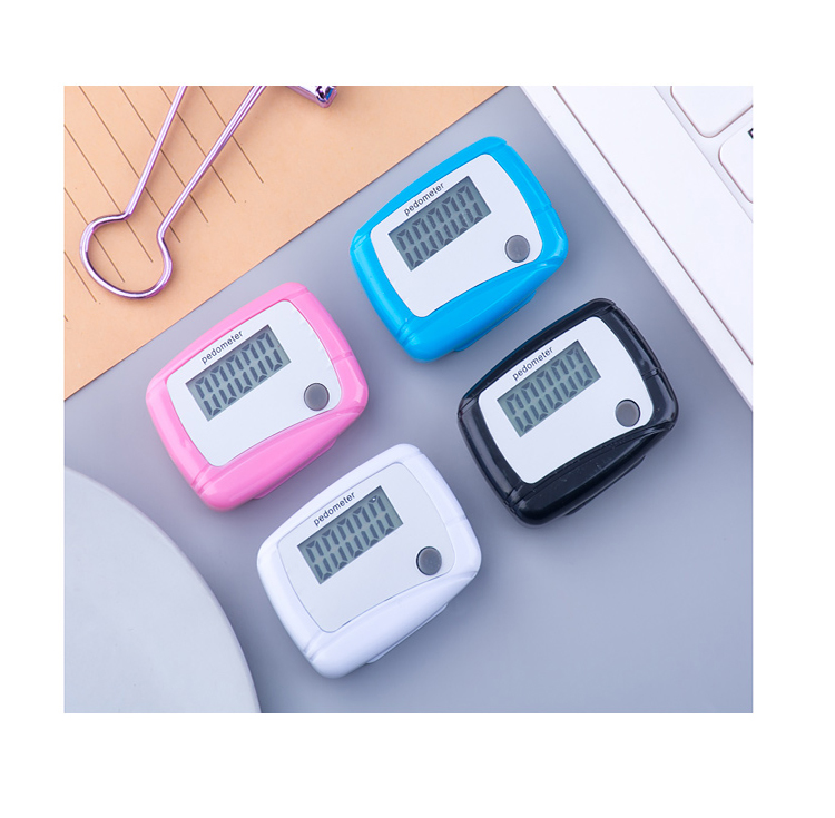 Large Capacity Calorie Multifunctions Custom Logo Step Counter Gadget Pedometers