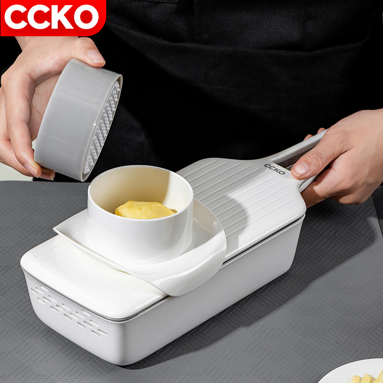 Практичный ручной измельчитель для овощей и фруктов CCKO CK9573, бытовая мясорубка, ручная машина для приготовления лука