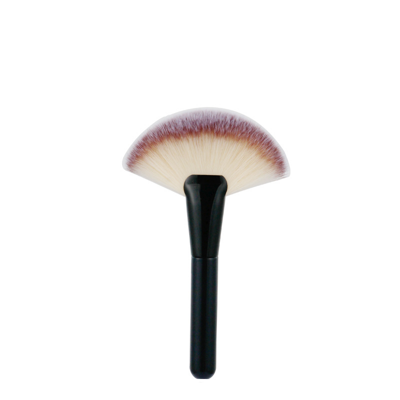 Large fan umbrella brush flat highlight blush powder face powder large face brush brightening makeup brush