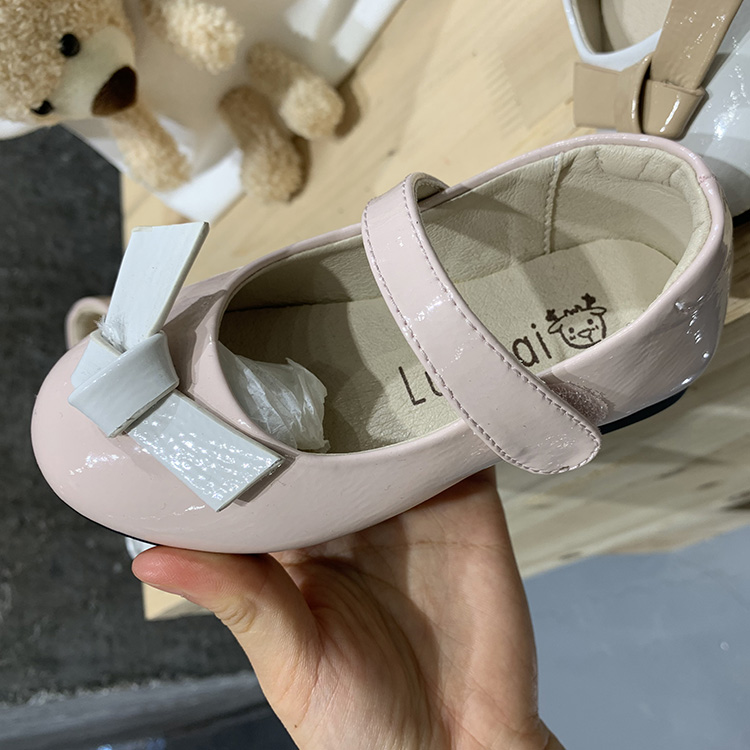 Cute Pattern Dance Shoes Princess Casual Flat Little Girls Kids Children Dress Shoes Formal Shoes
