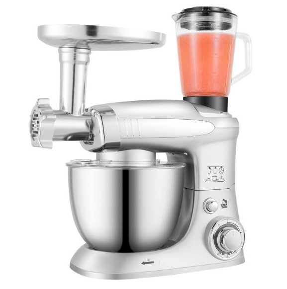 4L Stainless steel multifunctional dough food mixer