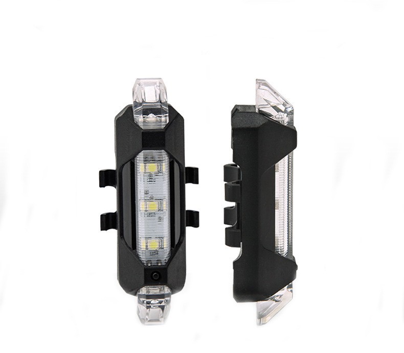 USB для подзарядки силовой защитный комплект велосипедных ламп светофор водонепроницаемый Выделите темно свечение предупреждение свет велосипед задний фонарь