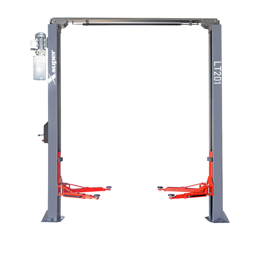 High quality two post automotive lift for Passenger Vehicles with double cylinder