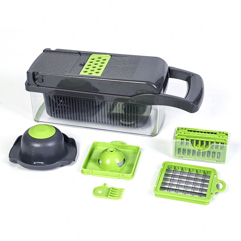 Plastic Multifunction Manual Quick Onion Fruit Vegetable Cutter Food Slicer Dicer Chopper
