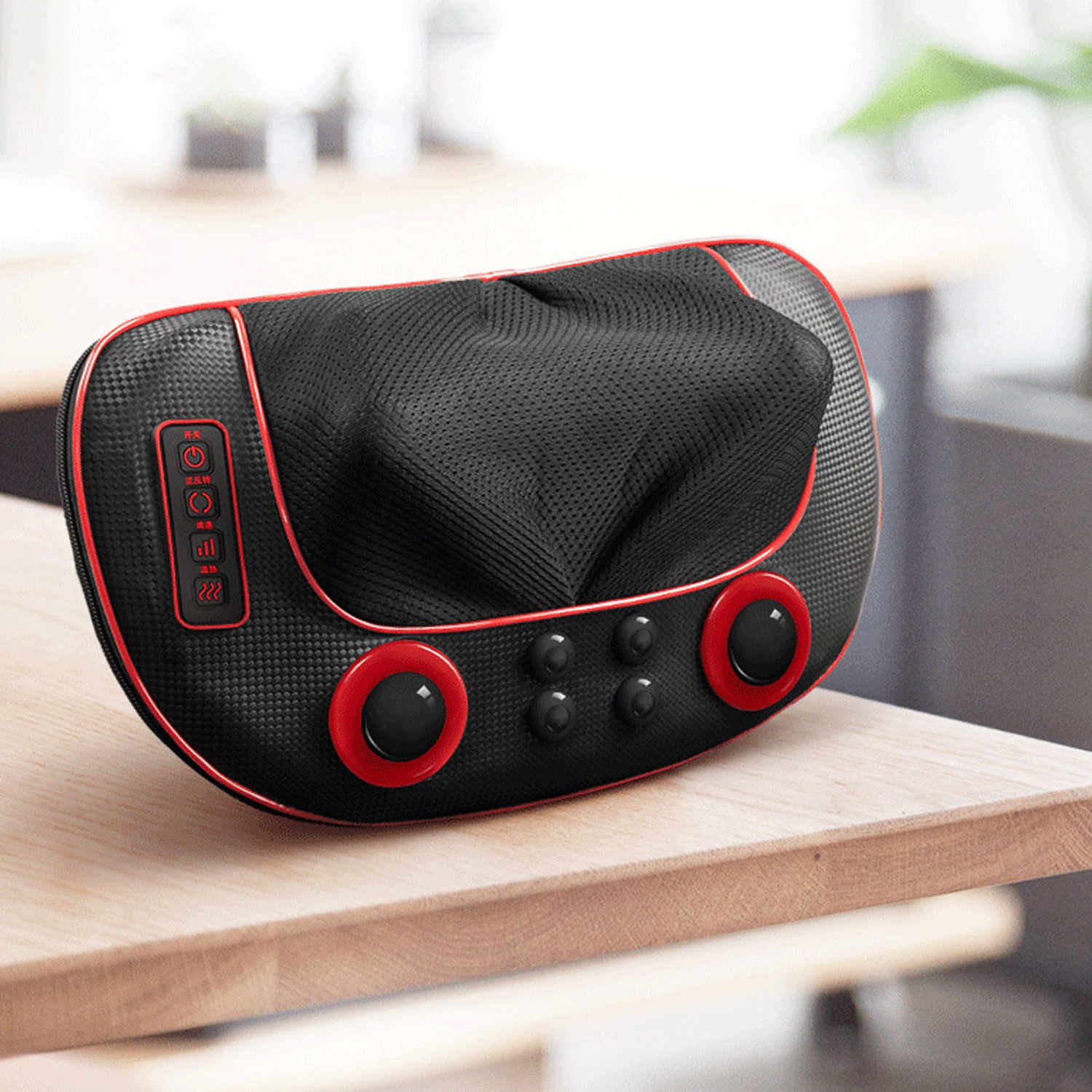 2021 Hot Sale CE Full Shiatsu Body Massager Head Back Neck Rolling Kneading Massager Shiatsu Body Massage Pillow