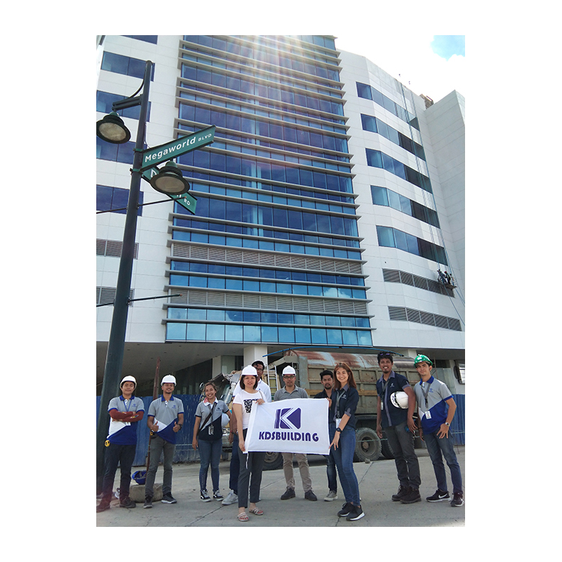 KDSBuilding, модный дизайн, низкие стеклянные занавески, строительные фасады, двойная занавеска из стекла