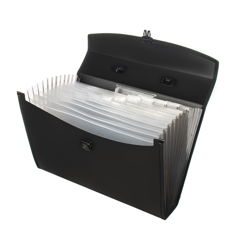 Document File Folder 12 Pockets Expanding File Folder FC Paper Size Portable Document Holder Accordion File Product