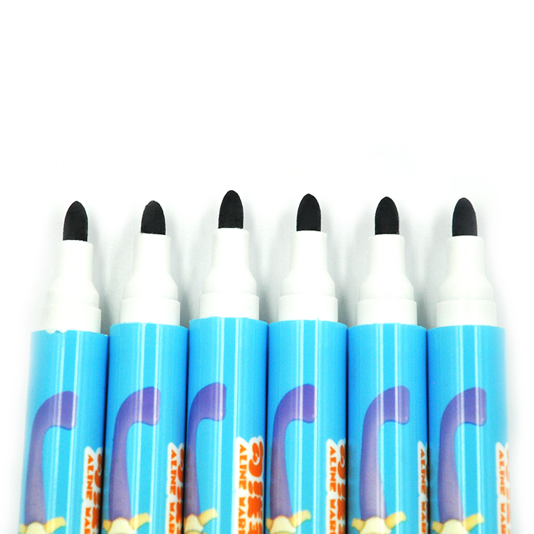 SUNNY black professional water based whiteboard marker pen for artist toddlers Kids Children drawing painting