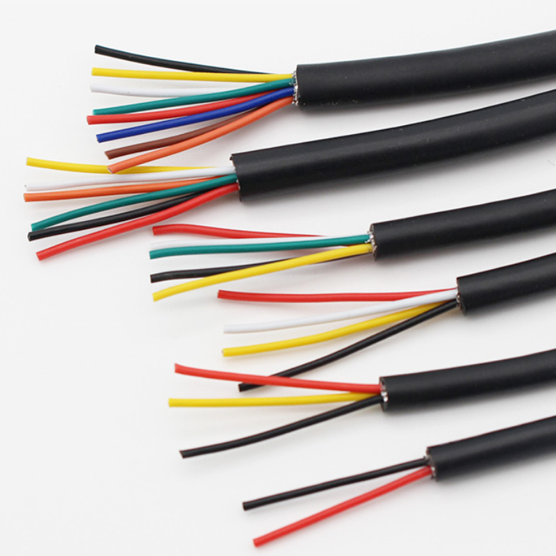 Провод UL2464 24AWG/2C od3.0 мм, медный кабель ПВХ для контроля сигнала