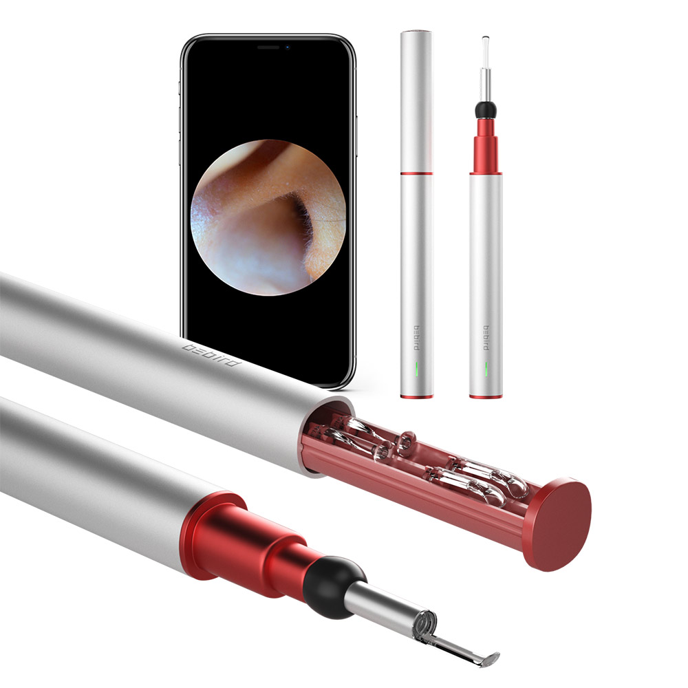 ios android system Bebird mini camera wifi HD 1080p ear scope digital otoscope wifi video endoscope smart ear cleaning
