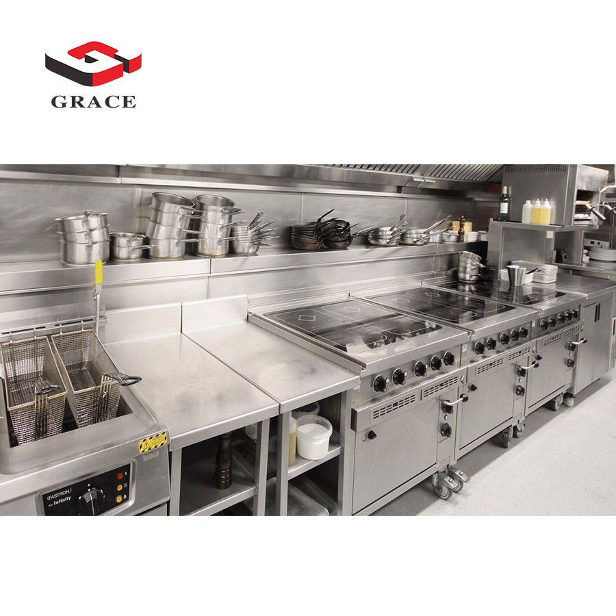 professional complete restaurant kitchen equipment stainless steel kitchen equipment for restaurant with design