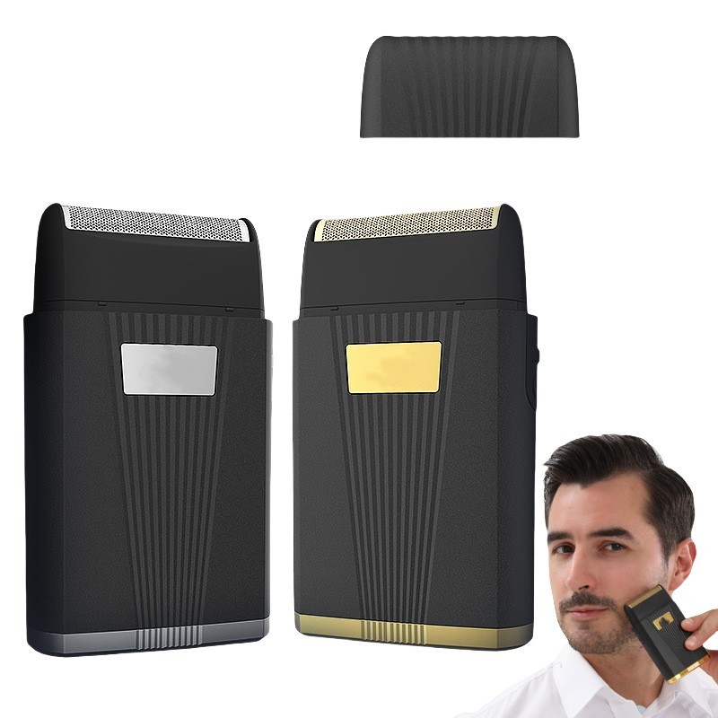 2909 Household 7000rpm Single Foil Shaver Reciprocating Electric With Sensitivity Titanium Plated Knife Mesh
