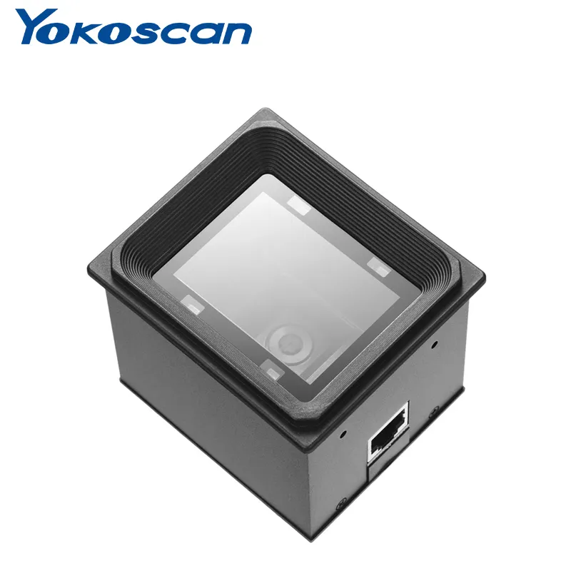 YK- EP3000 Pro 2D QR Fixed Mount Barcode Scanners for access control kiosk vending with wiegand RS485 RS232 interface