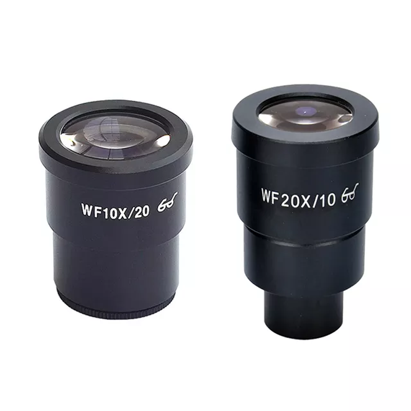 Kailiwei WF20X/10 Microscope Eyepiece Microscope Lens Dedicated Wide Angle Auxiliary Trinocular Binocular Camera Lens