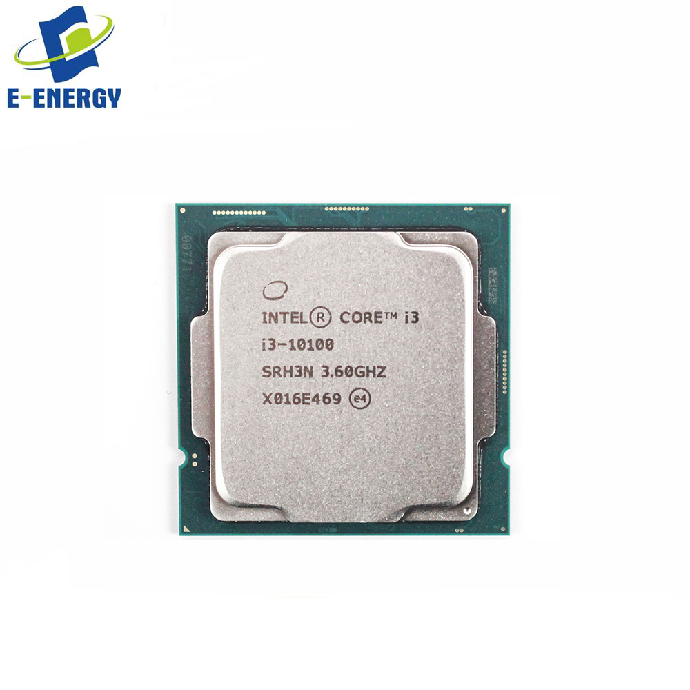 Intel Core i3-10100 Comet Lake Quad-Core 3,6 GHz LGA 1200 65W SRH3N настольный процессор
