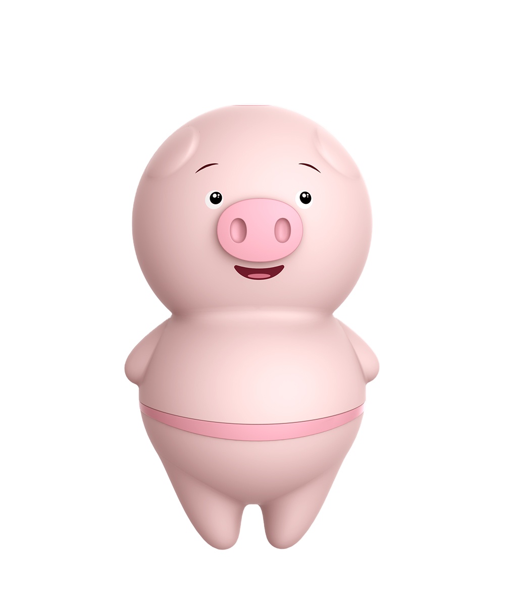 Cute Mini Pig Tongue Lick Vibrator Waterproof Wireless Jump Eggs For Female Clitoral Masturbation